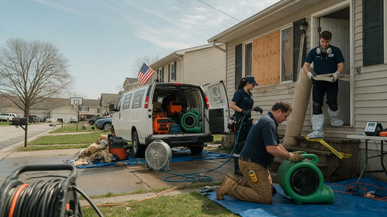 Water Damage Restoration in Lost Springs, WY near me